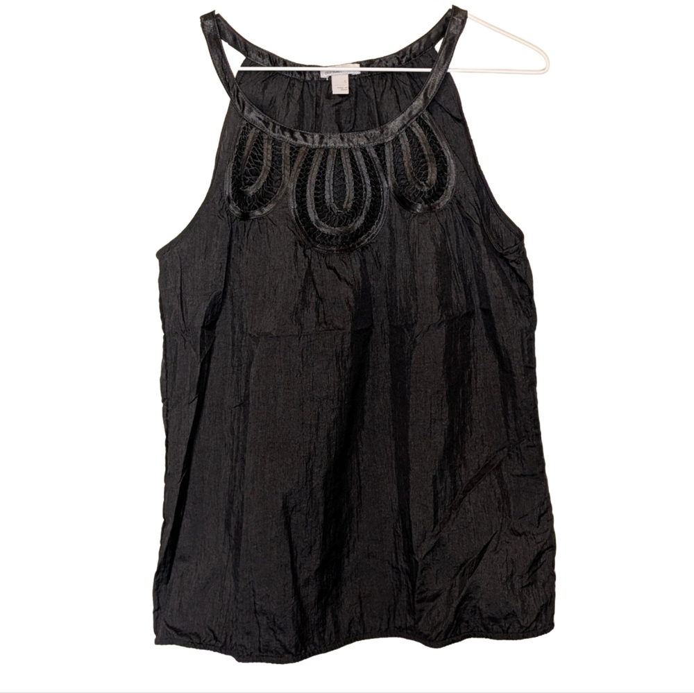Y2k Vintage Scallop Cut Out Tank Top
